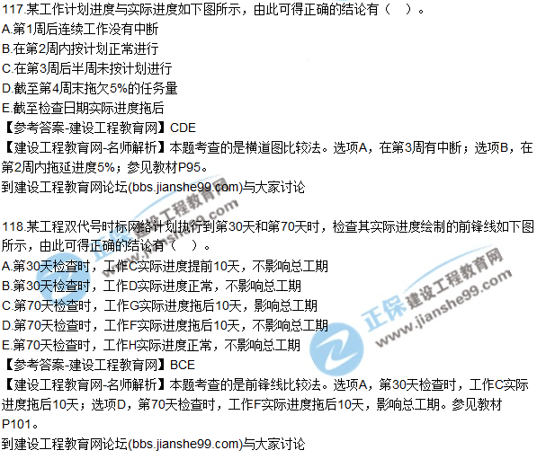 2017監理質(zhì)量、投資、進(jìn)度控制試題及答案