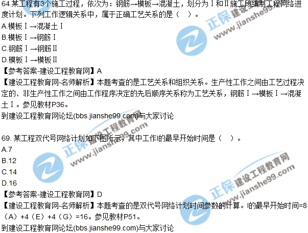 2017年監理師質(zhì)量、投資、進(jìn)度控制試題及答案