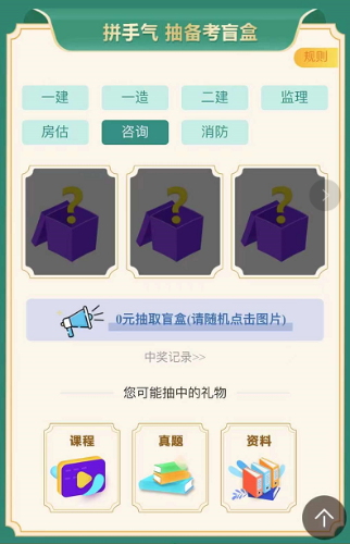 咨詢(xún)盲盒